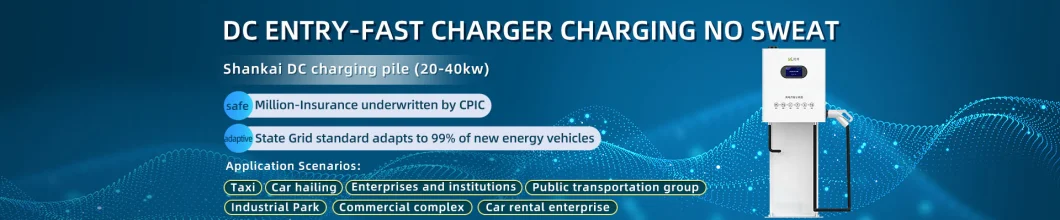 Top EV Charging Company Mobile DC Electric Car Charger 20kw 30kw 40kw