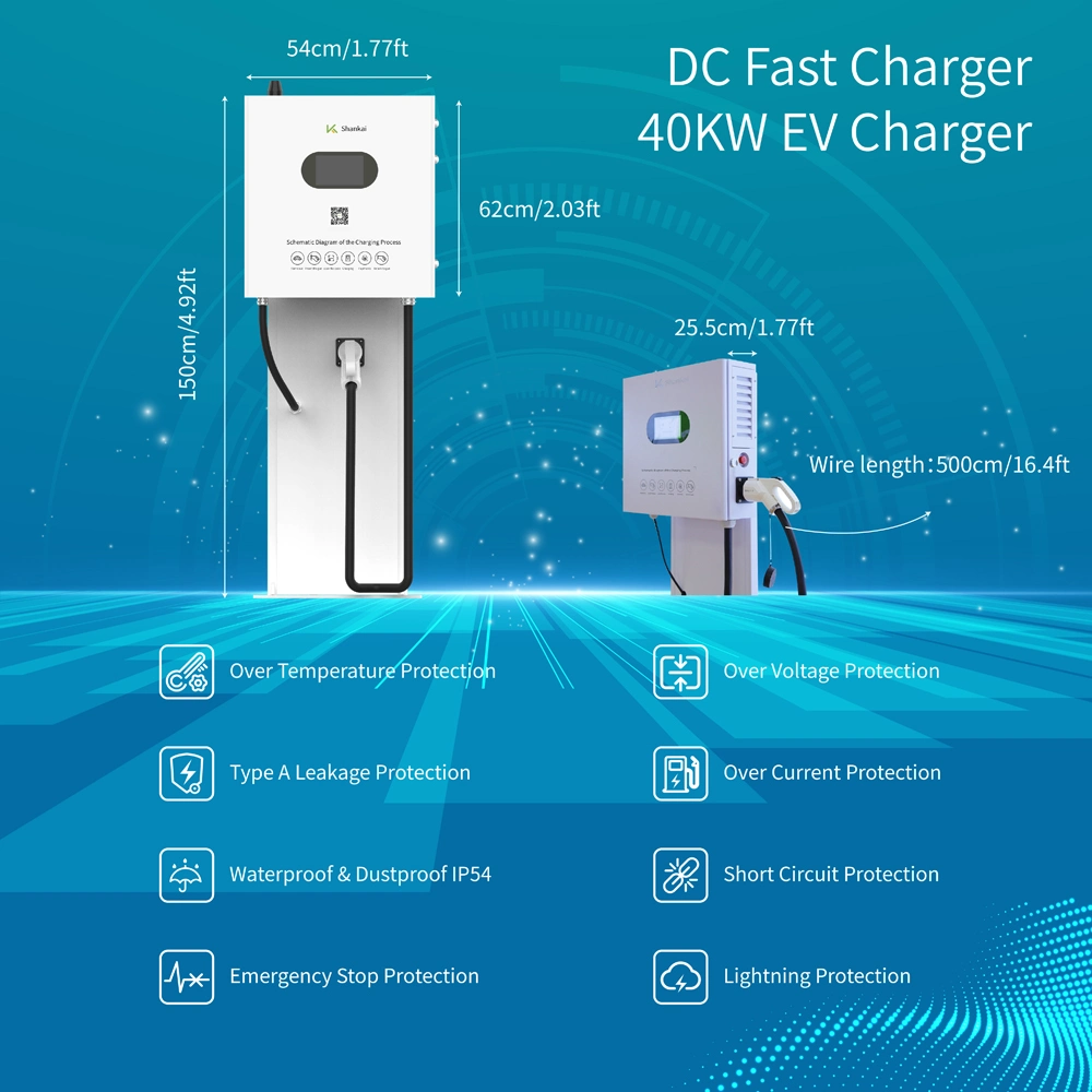 Top EV Charging Company Mobile DC Electric Car Charger 20kw 30kw 40kw