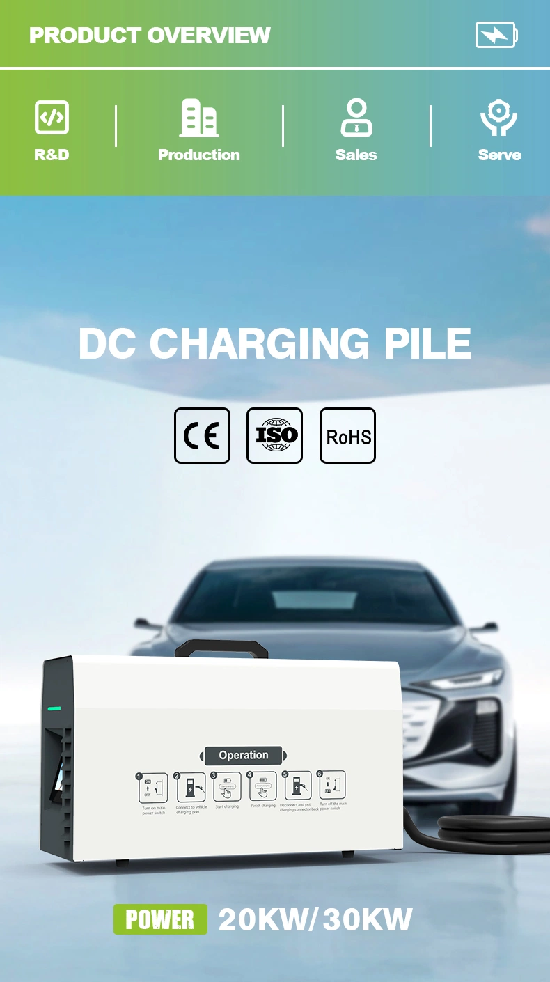 In Stock 20kw Portable EV Charging Station Power Bank for Home