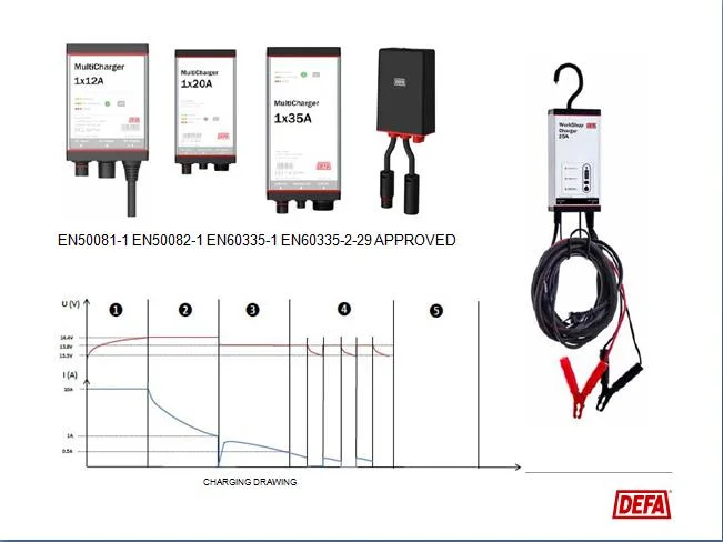 Defa Brand Fast EV Charger AC/DC Adapter Charger