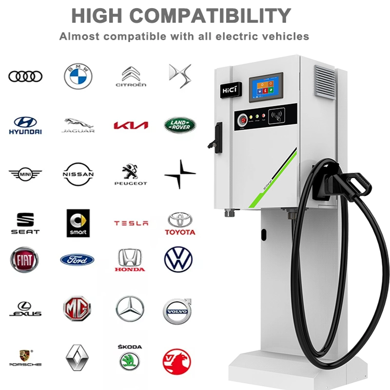 High-Frequency Commercial EV Charging Station