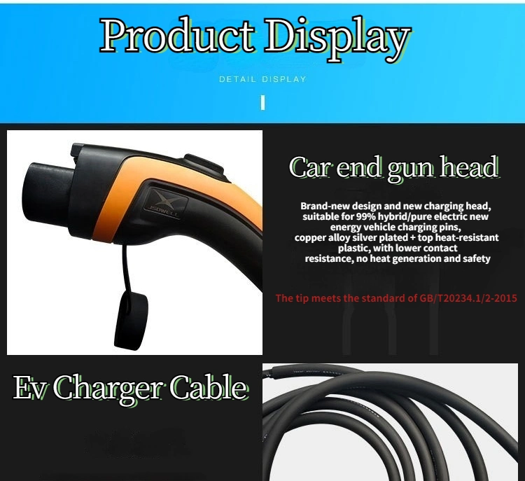 All Export Products Electric Vehicle Portable EV Charger Station IP55 Portable EV Fast EV Charger 22kw