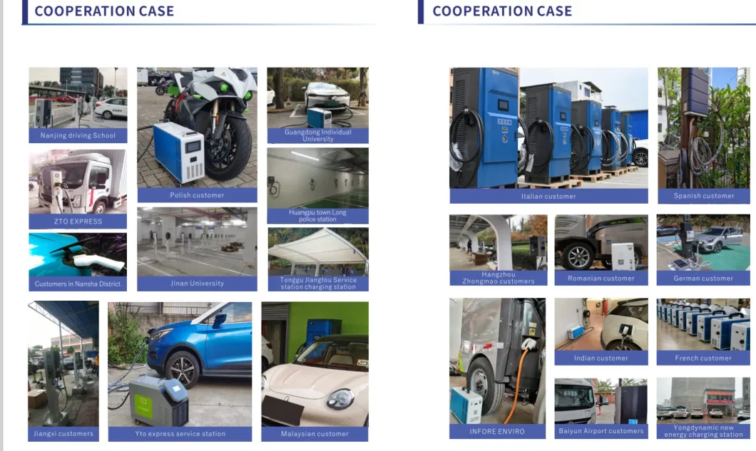 240V DC EV Charger Single Phase 7kw 14kw 21kw Portable DC Fast Charger