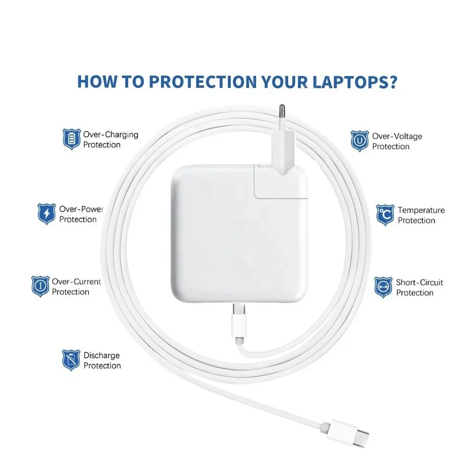 Powerful USB C Charger Compatible with MacBook PRO Air - 120W