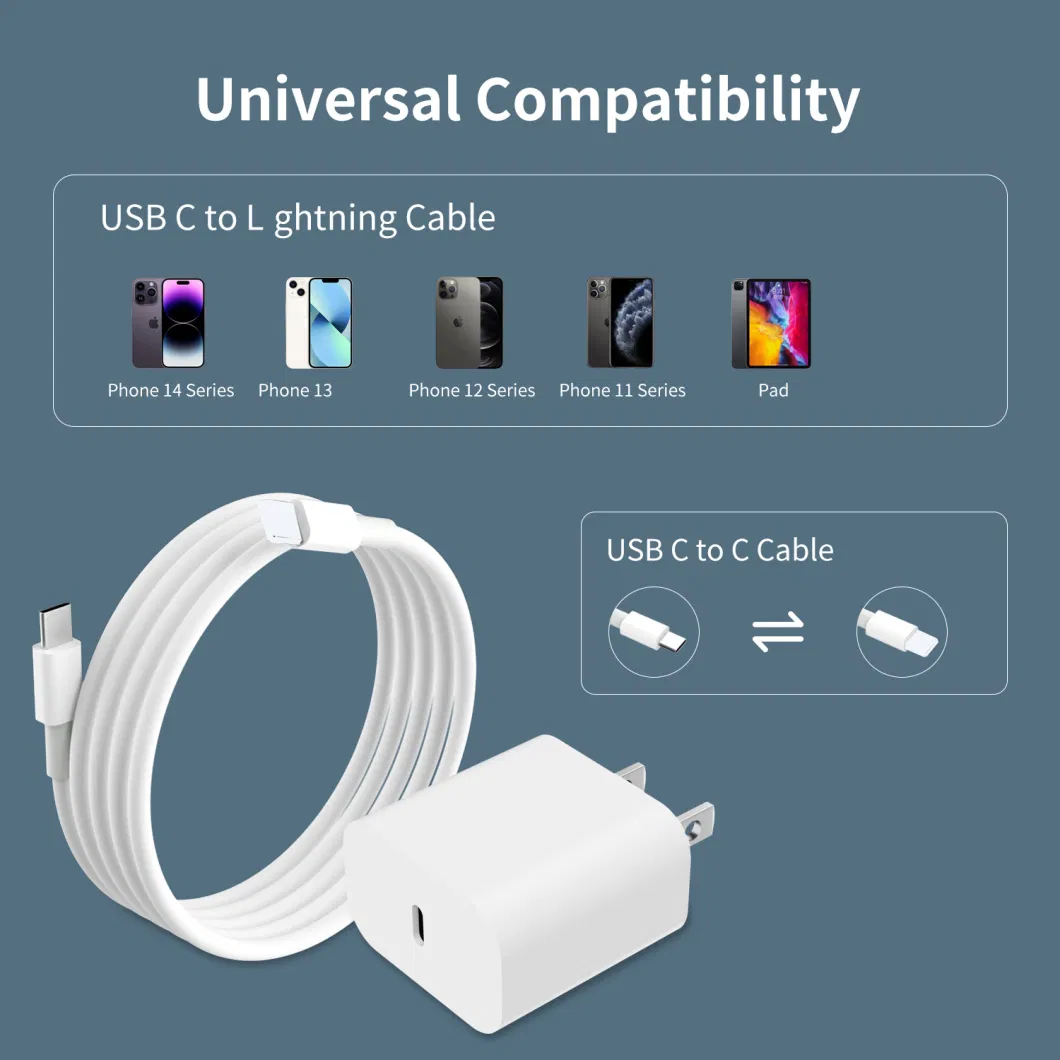 USB C Wall Charger 20W Fast Charging Pd USB-C Power