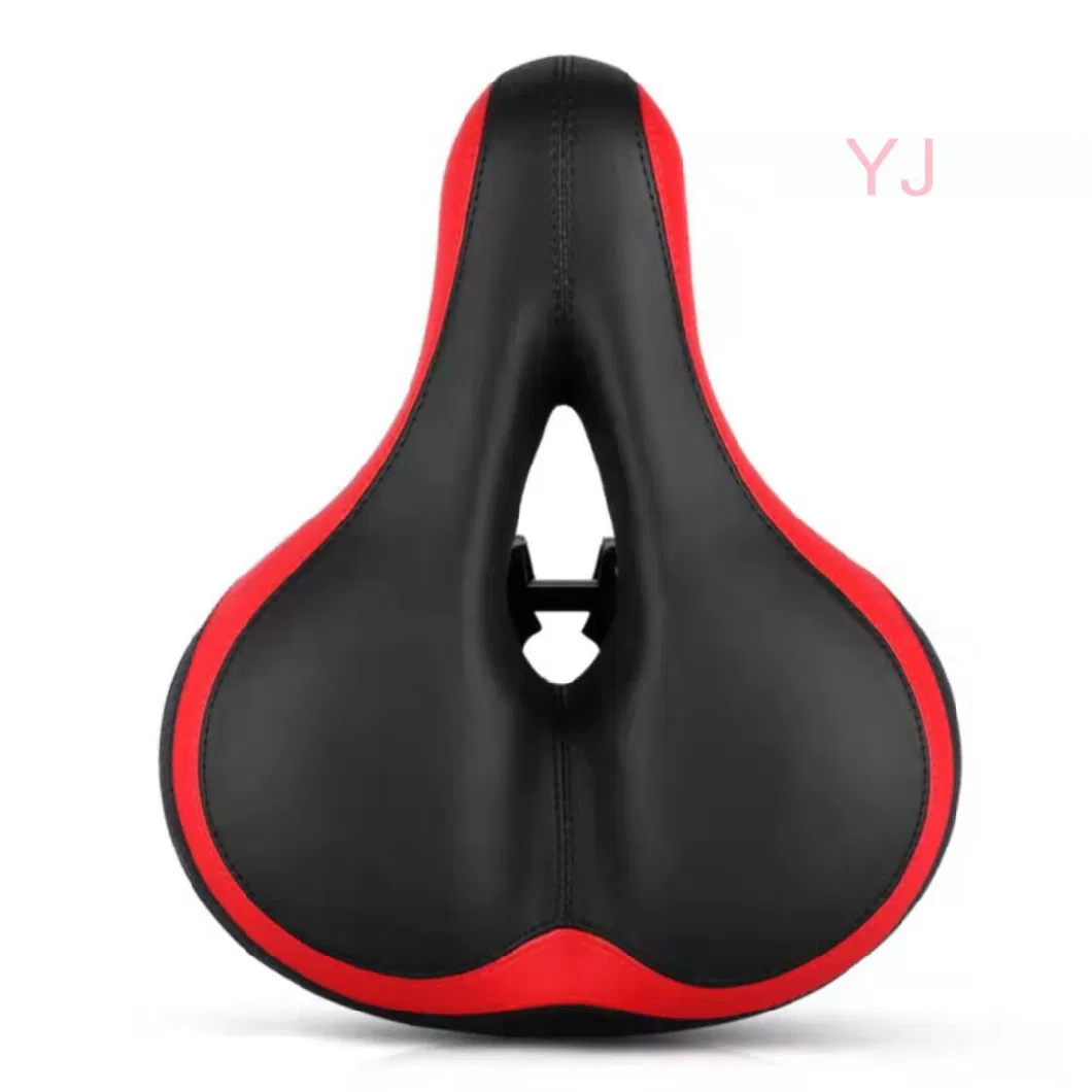 Mountain Bike Reflective Strip Cushion Mountain Bike Cushion Bicycle Saddle Instead of Driving Saddle Hole Shock Ball Saddle