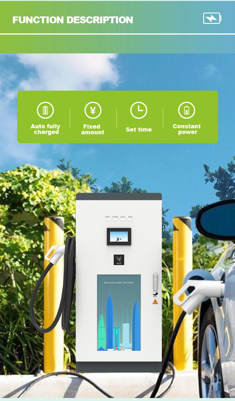 Electric Vehicle DC Fast Quick EV Charger CCS1 CCS2 Gbt 160kw 180kw 240kw Floor Mounted Installation Wholesale Charging Station