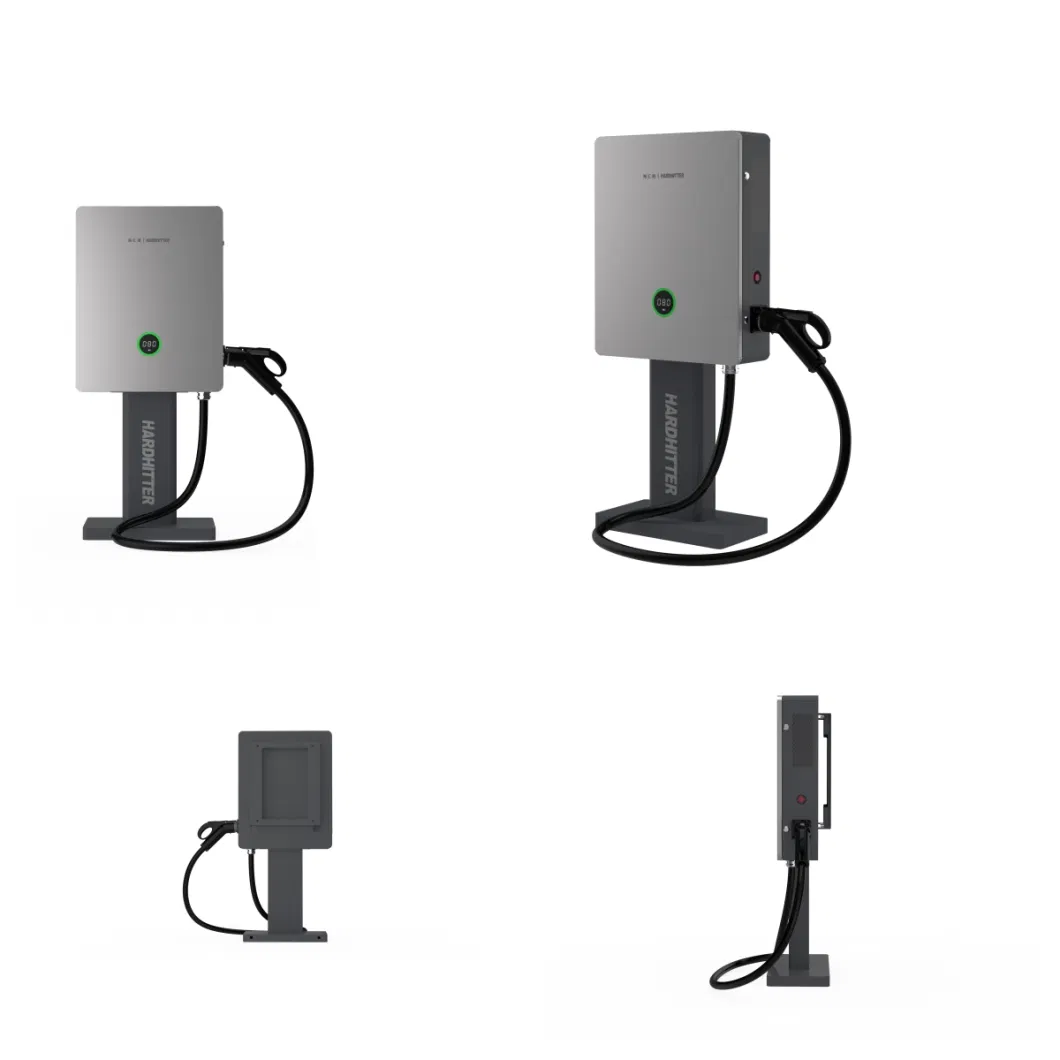 60kw 80kw DC Electric Car Charger EV Charging Points Stations Chargepoint Integrated Single Gun