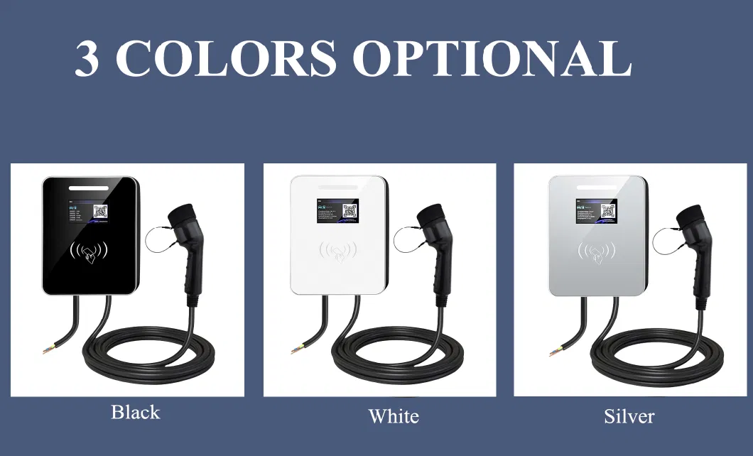 Type 2 7kw 11kw 22kw Smart Home EV Charger 1 Phase 3 Phase 16A 32A Electric Car Charging Station