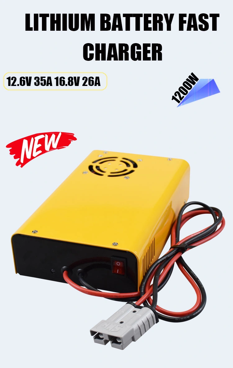 DC Battery Charge Triple Lithium Battery Fast Charger Electric Motorcycle 16.8V 26A