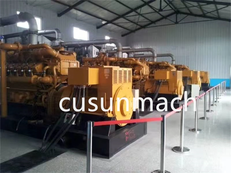 Low Noise Operationg Natural Gas Generator Set 150kw for Russia Factory