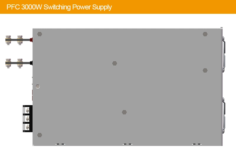 3000W High Current 62.5A 24V 48V DC Power Supply 3kw 0.98 Pfc Switch DC Power Supply Single Output Battery Charger