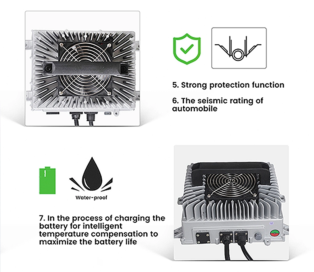 Deligreen Charger on Board Obc 3.3kw 72V 40A EV Obc Charging Battery Charger for Tesla Charger