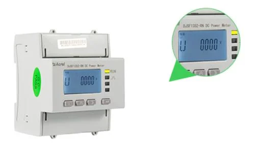 Acrel DIN Rail Installation DC Power Meter with CE Certificate for EV Charger with RS485-Modbus