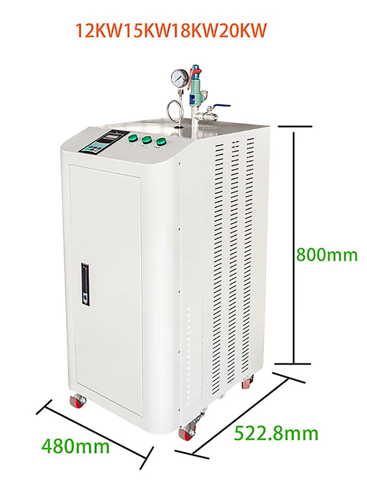 Industrial Induction Heaters 220V Small Electromagnetic Induction Heating Steam Generator Instead of Coal Fired Steam Boiler