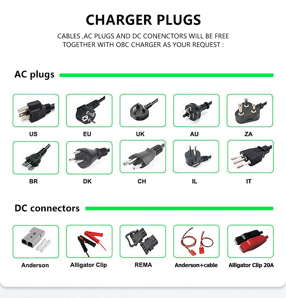 Deligreen Charger on Board Obc 3.3kw 72V 40A EV Obc Charging Battery Charger for Tesla Charger