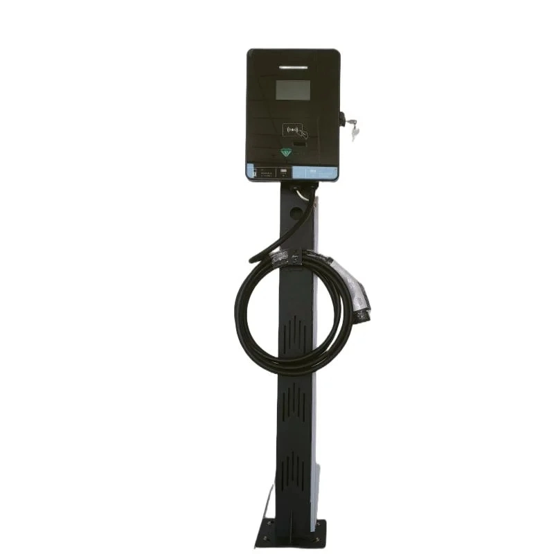 32A 7kw AC Wallbox EV Charger Home Commercial Electric Vehicle Floor Stand Mounted Charging Station