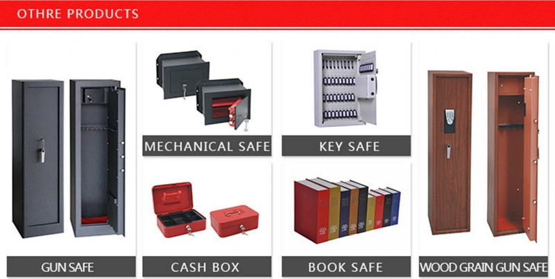 Two Key Lock Wall Safe Box