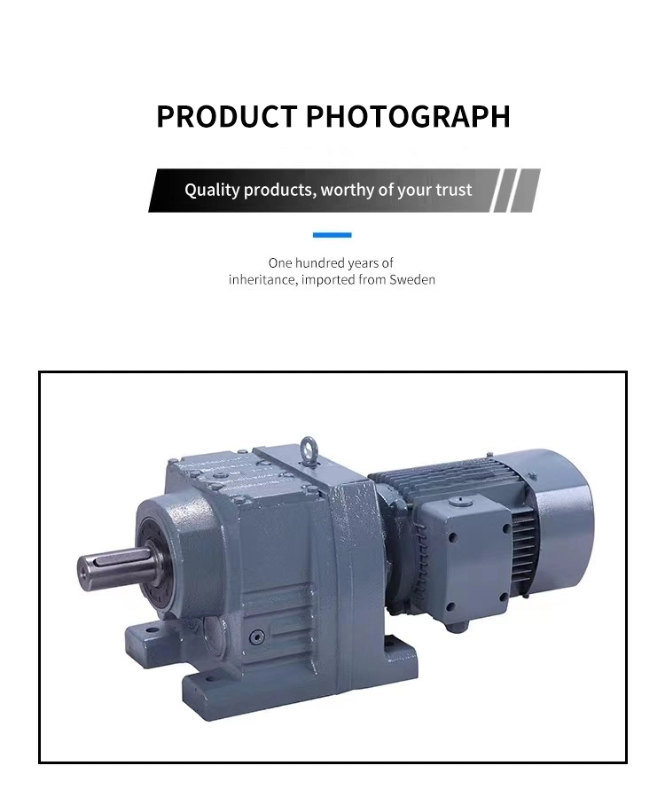 Four Major Series of Reducers, Gearboxes, R F S Helical Gearboxes, Hard Tooth Surfaces, Horizontal Electrification