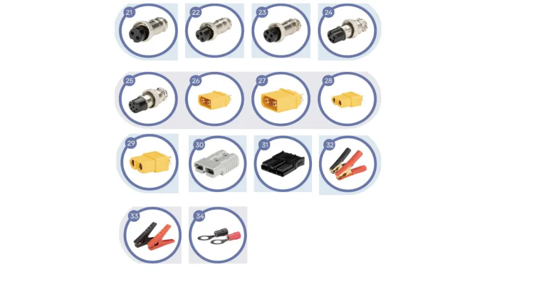 DC Battery Charger Triple Lithium Battery Fast Charger 12.6V 84A