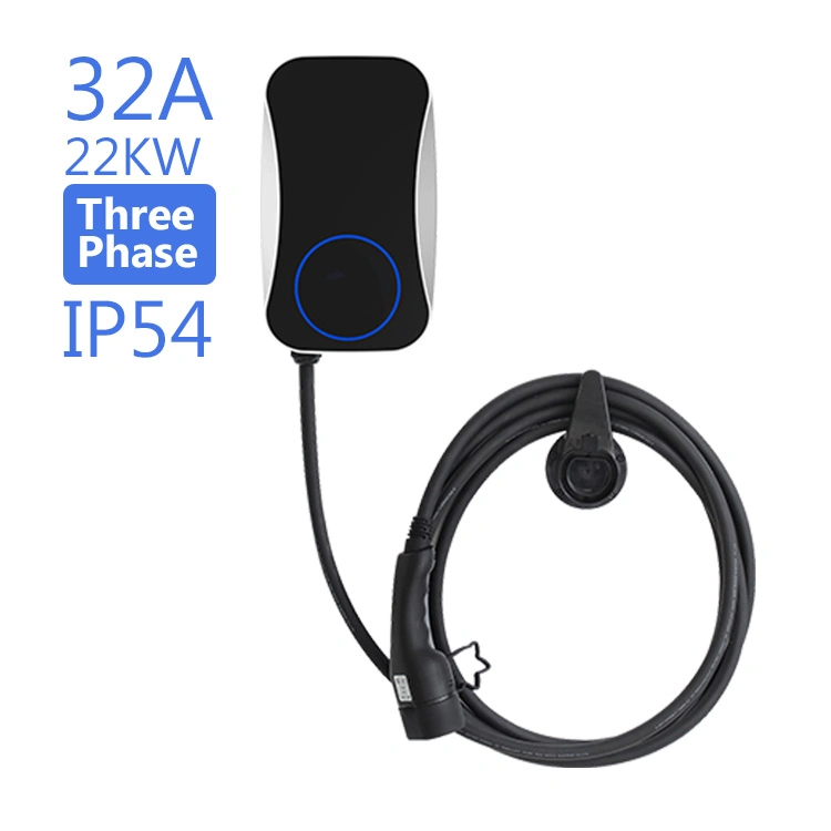 Factory Direct Sale 22kw Household AC Car 32A 3 Phase EV Charging Electric Car Charger