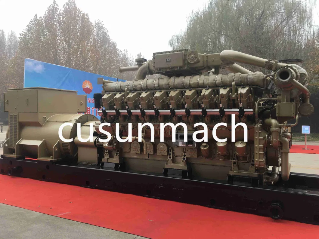 Continuous 120kw Natural Gas Generator with Sinotruk Gas Engine