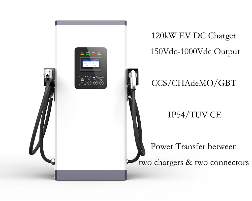 120kw EV Charging Point Fleet Electrification DC Charger Ocpp 1.6j