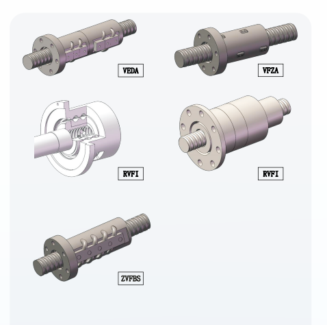 Manufacturing Grinding Ball Screws Diameter40mm 50mm Recirculating. Roller Screw Rexroch Electrification