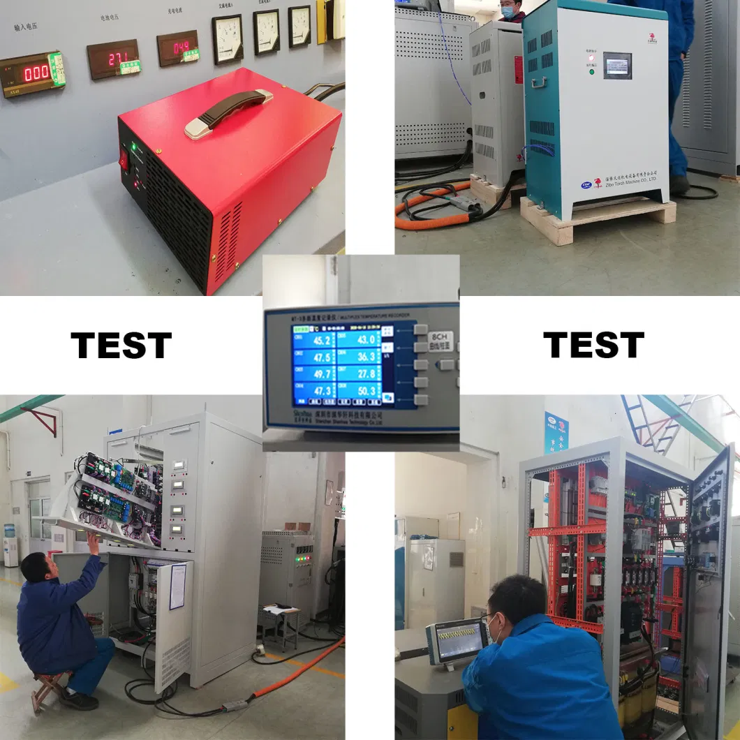 HMI Programmble Battery Charger for Mine Electric Trolley/Pallet Truck