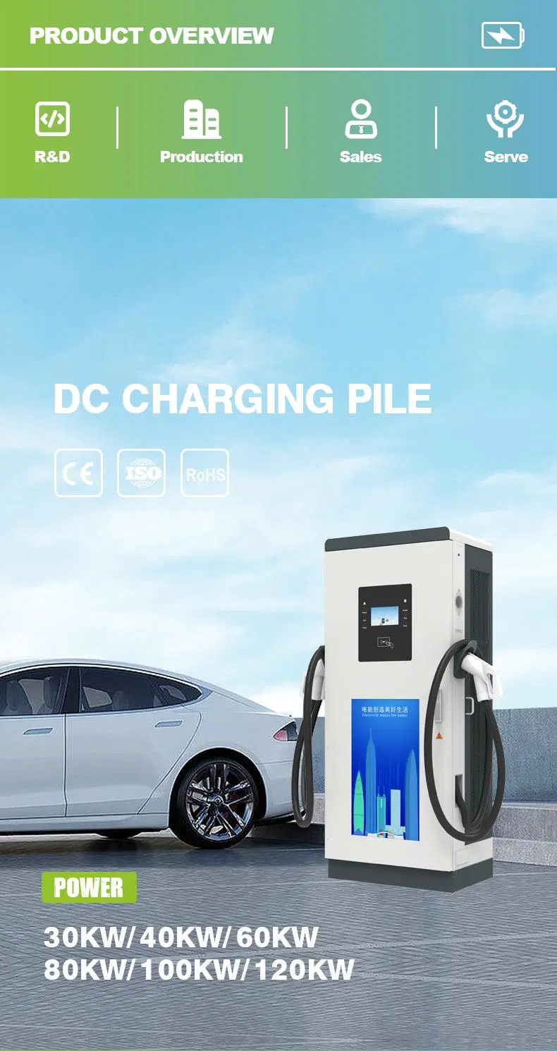 Factory Supply DC EV Charging Station CCS2 30kw Electric Car Charger with Highly Cost-Effective