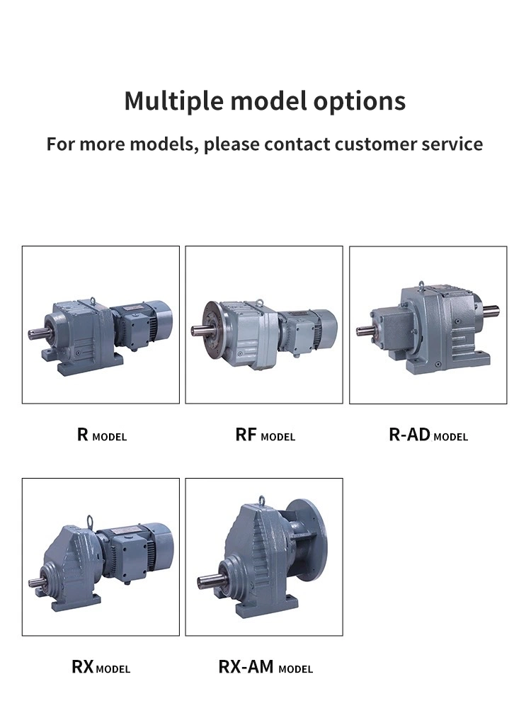 Four Major Series of Reducers, Gearboxes, R F S Helical Gearboxes, Hard Tooth Surfaces, Horizontal Electrification