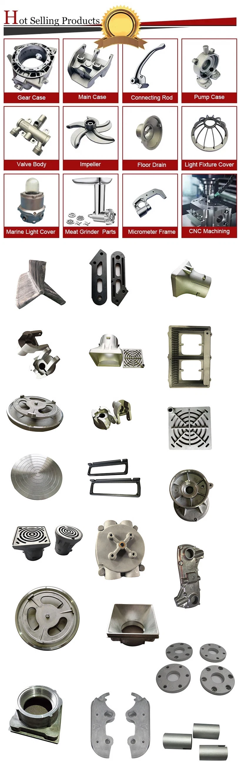 Custom High Precision Metal Die Casting Instead Forging Parts/Auto Parts