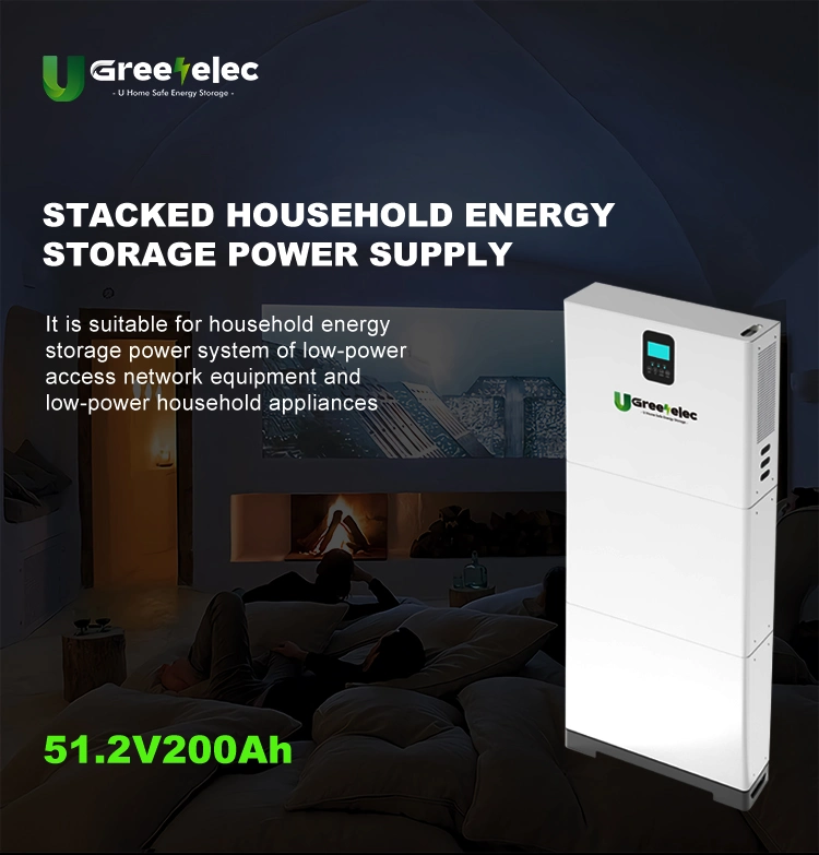 U-Greenelec 51.2V200ah Solar Battery LiFePO4 Battery 5 Years Warranty