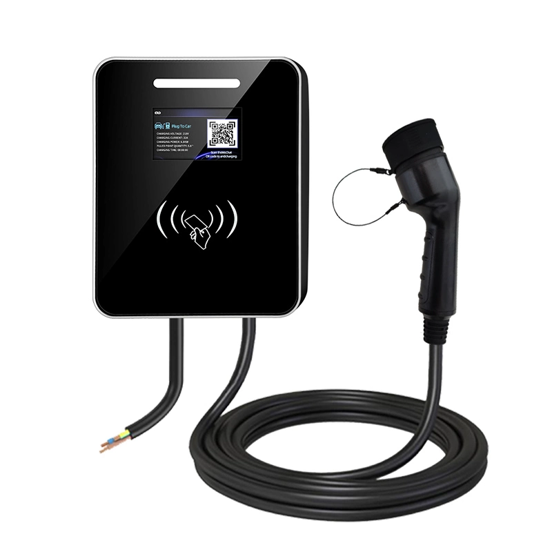 Type 2 7kw 11kw 22kw Smart Home EV Charger 1 Phase 3 Phase 16A 32A Electric Car Charging Station