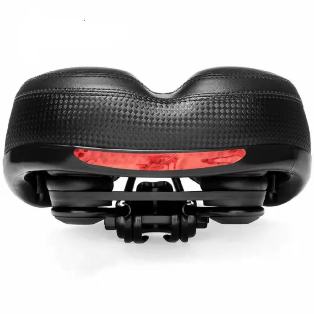 Mountain Bike Reflective Strip Cushion Mountain Bike Cushion Bicycle Saddle Instead of Driving Saddle Hole Shock Ball Saddle