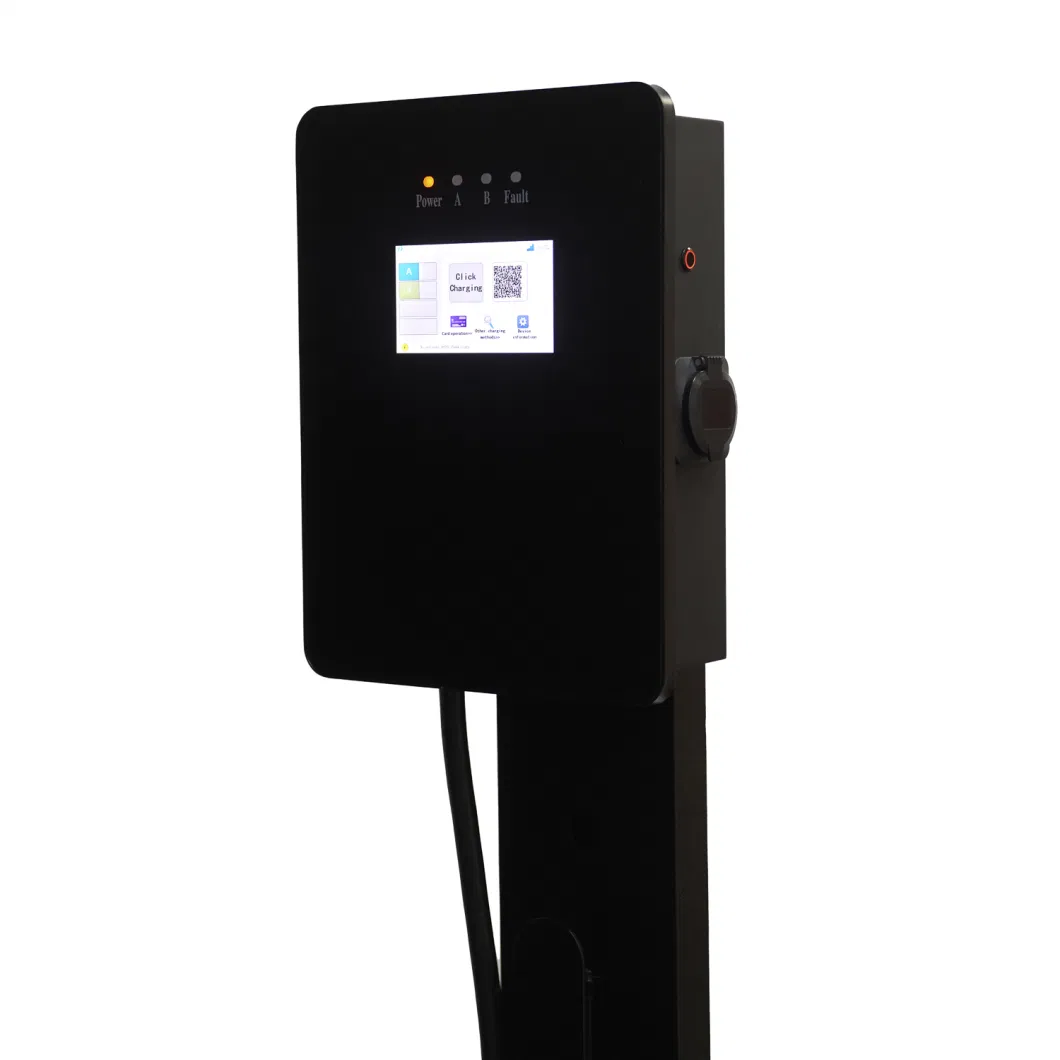 China Commercial Level 2 Fast Charging Station 22kw 32A Type 2 EV Charger with APP Charging Station Companies