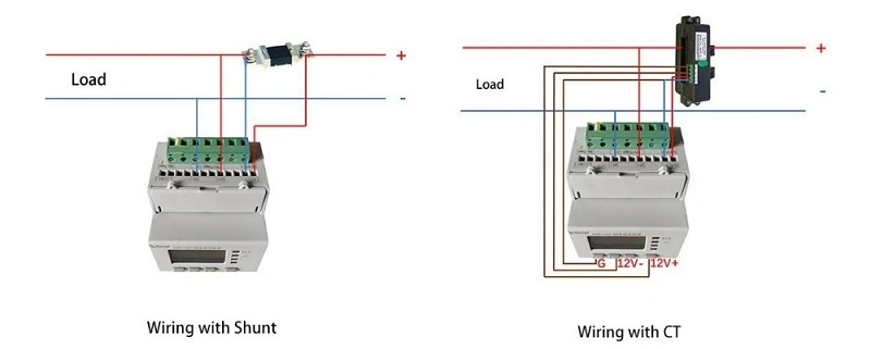 Acrel DIN Rail Installation DC Power Meter with CE Certificate for EV Charger with RS485-Modbus