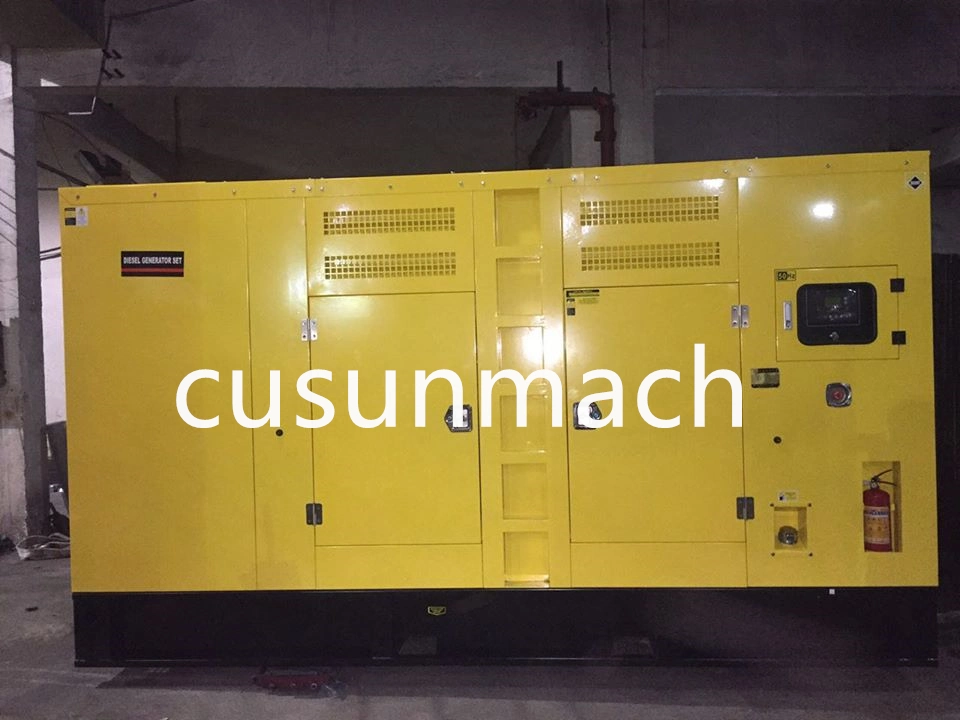 Low Noise Natural Gas Generator 120kw for Russia Factory Silent Operation