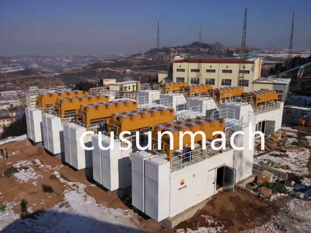 Low Noise Operationg Natural Gas Generator Set 150kw for Russia Factory