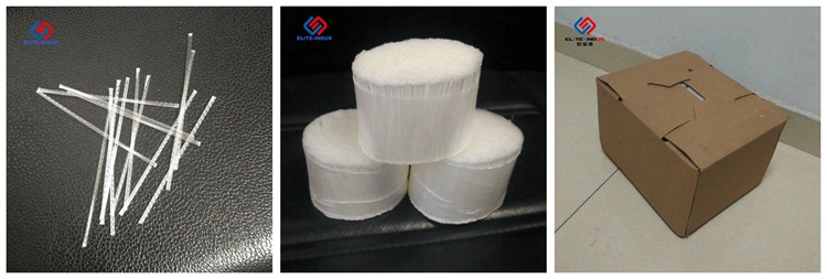 Construction Polypropylene Polymer Fiber Wave 48mm 55mm 65mm Instead of Steel Fiber