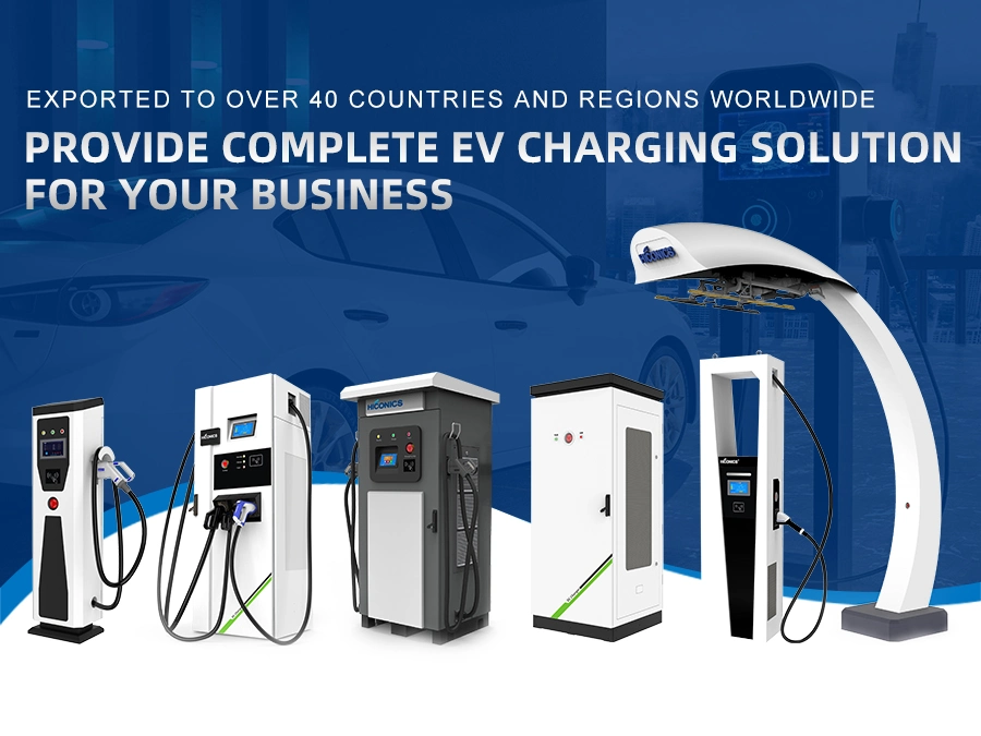 High-Frequency Commercial EV Charging Station