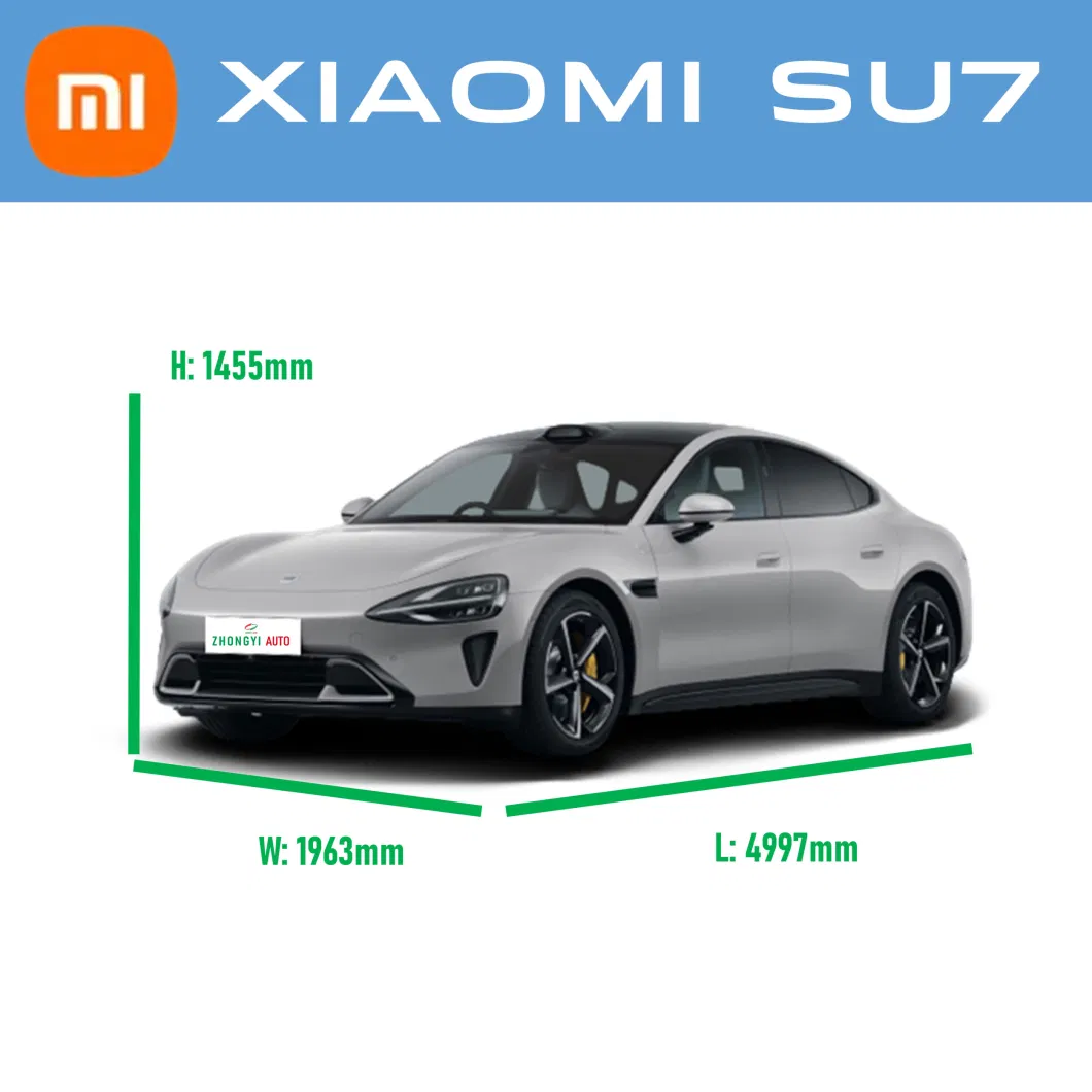 Xiaomi Su7 2024 Electric Vehicle in Stock Long Range 700km 5-Seat EV New Energy Vehicles Adult Large Auto Smart Car