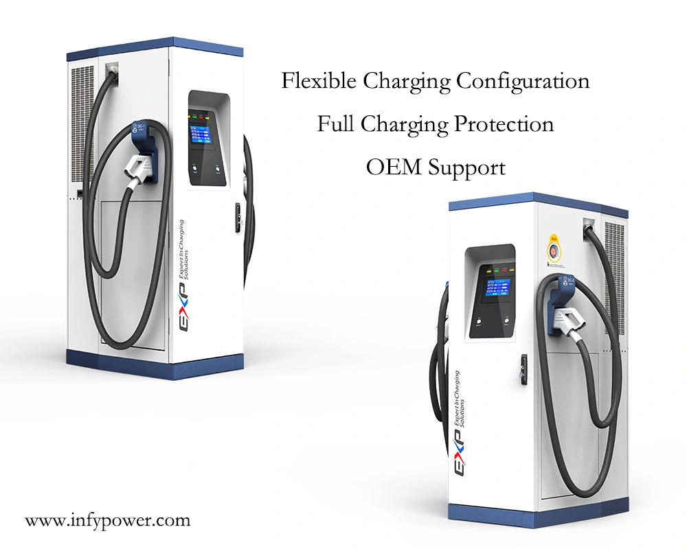 5% off IP65 160kw DC Fast EV Charging Station Ocpp 1.6 2.0 J Mobile APP Pay Car Charger