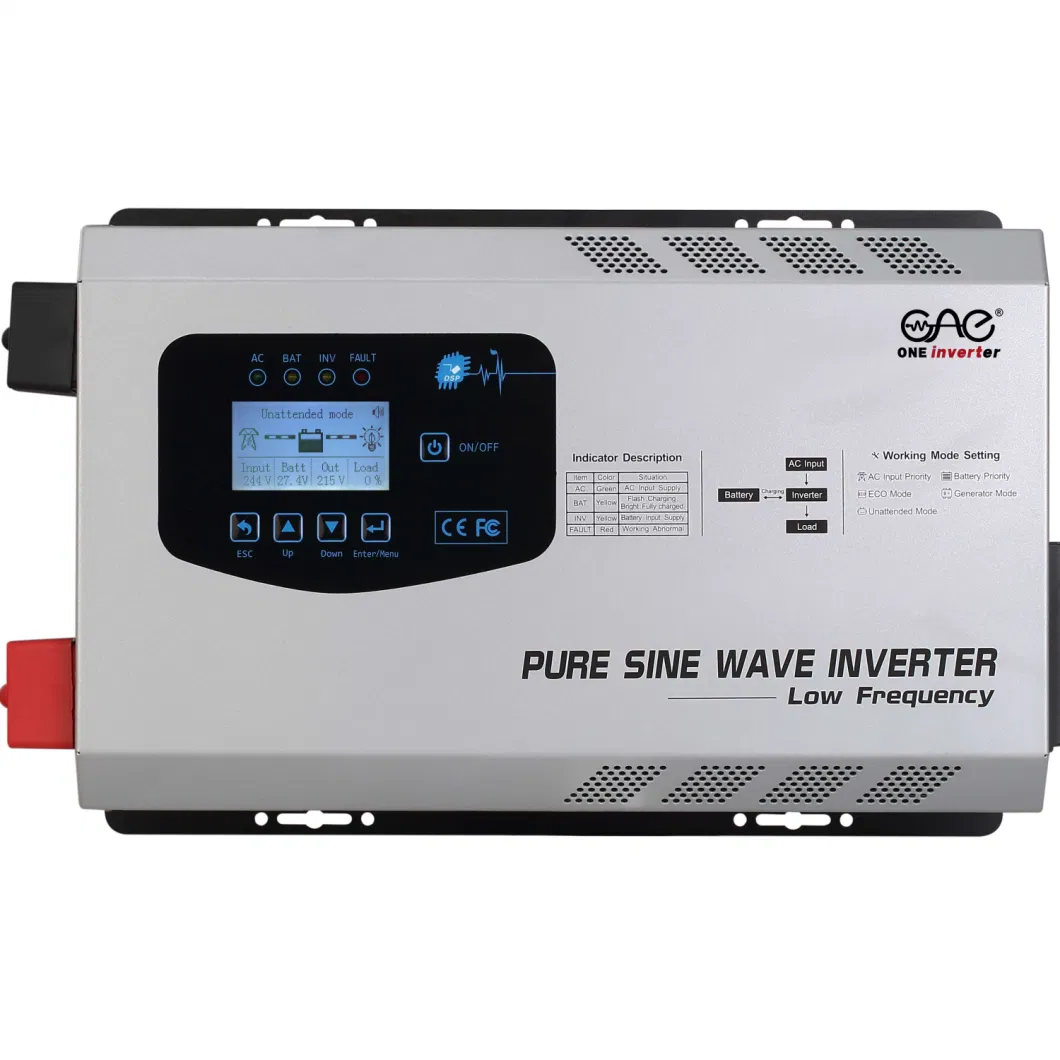 110V 220V Hybrid Inverter Power Inverter 2000W