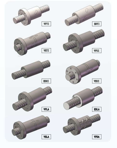 Manufacturing Grinding Ball Screws Diameter40mm 50mm Recirculating. Roller Screw Rexroch Electrification