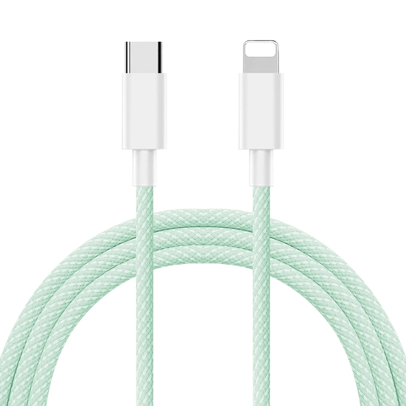 Hot Fast Charging Braided USB C to Lightning Multi Colors Data USB Cable for iPhone 8/X/11/12/13/14