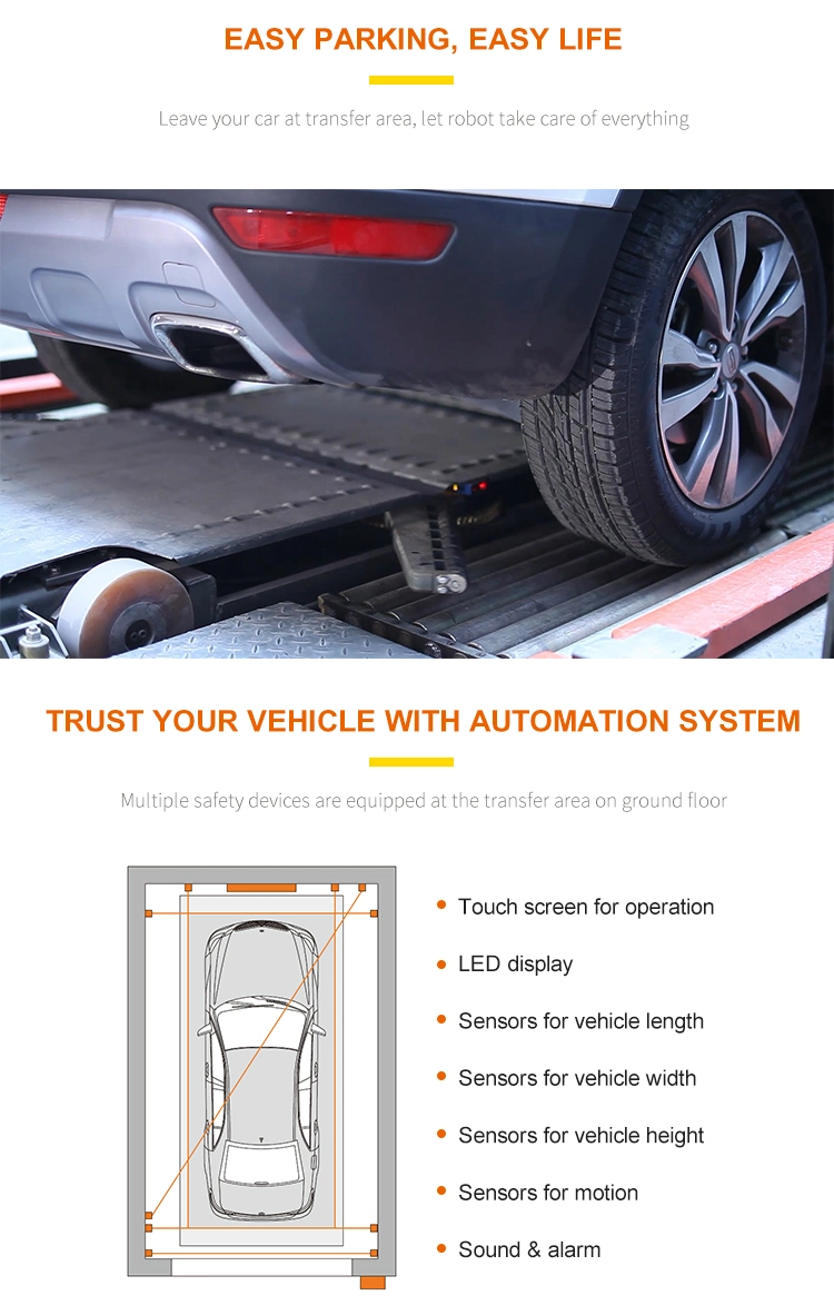 Car Charging Smart Parking System with CE TUV Eac