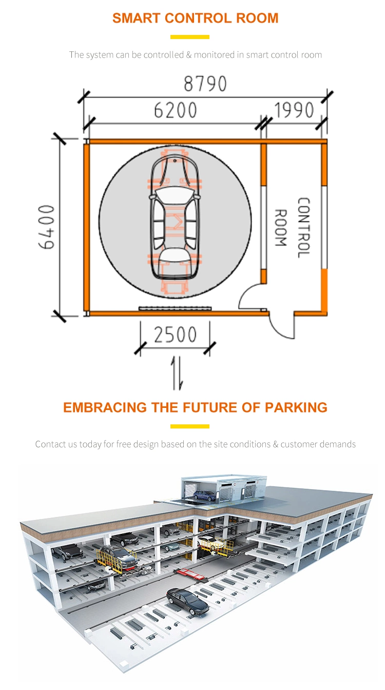 Car Charging Smart Parking System with CE TUV Eac