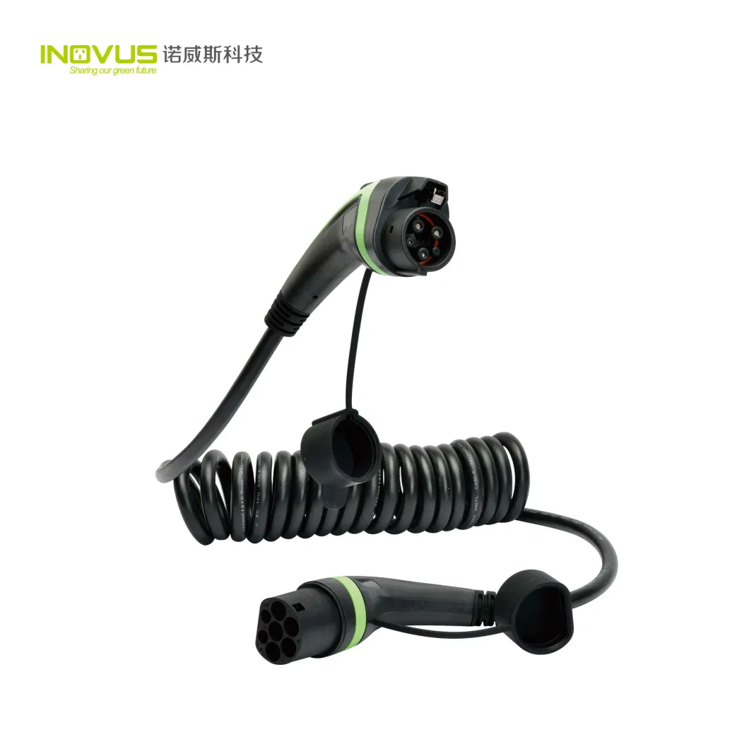 Inovus 32A 3.7kw Type1 Type2 EV Charging Cable with TUV CE Certificate