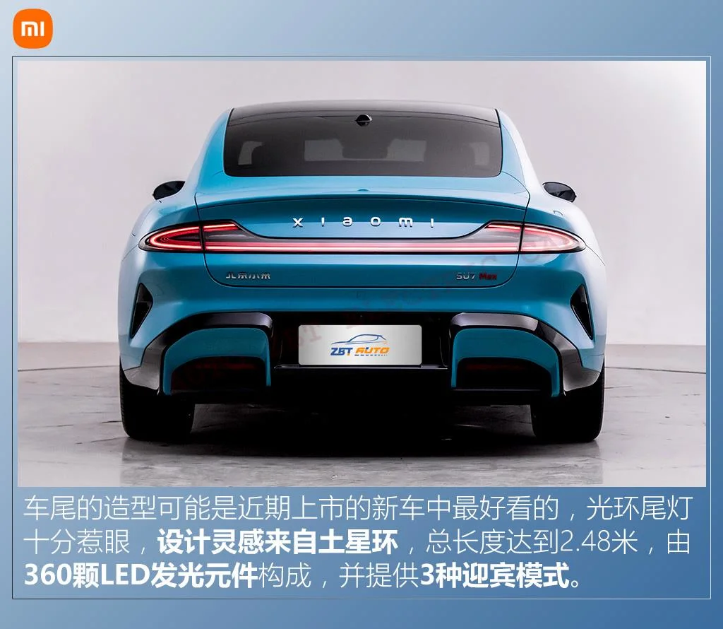 2024 Xiaomi Su7 Fast Charging Long Range 668 800 Km New Energy Vehicle 5 Seat Electric Cars used